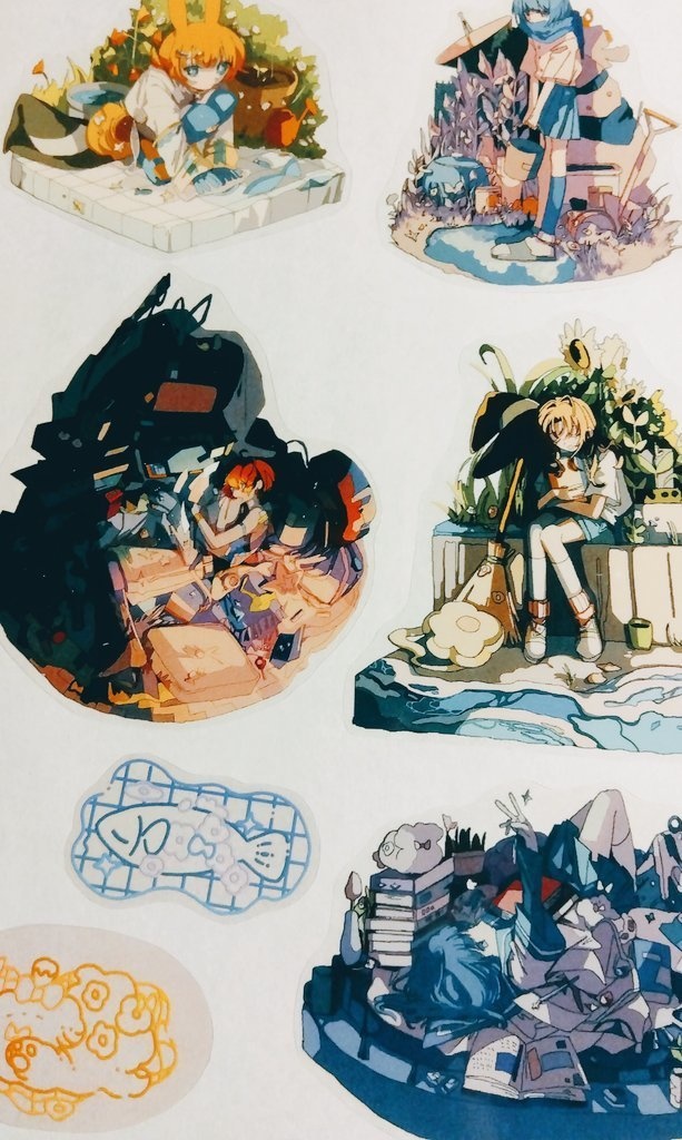 透明ステッカー(7枚入)