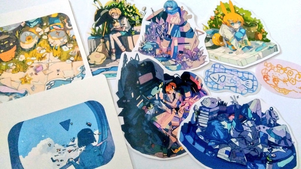 透明ステッカー(7枚入)