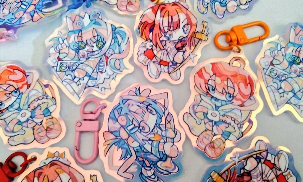 アクリルキーホルダー