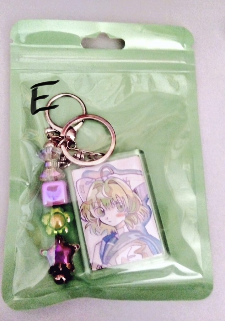 キーホルダー原画
