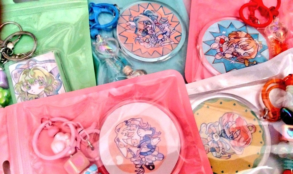 キーホルダー原画