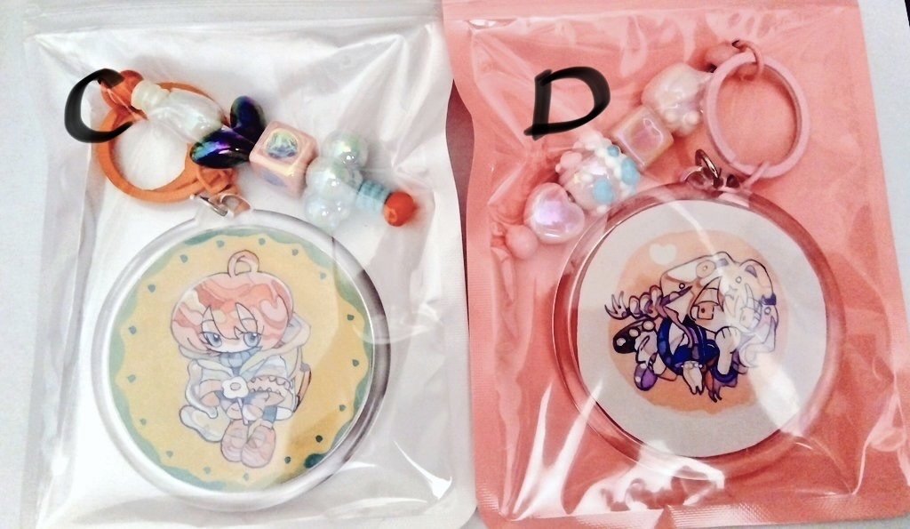 キーホルダー原画