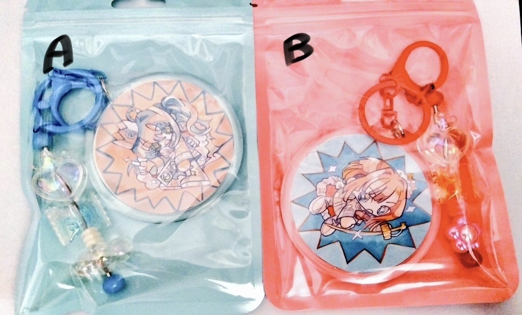 キーホルダー原画