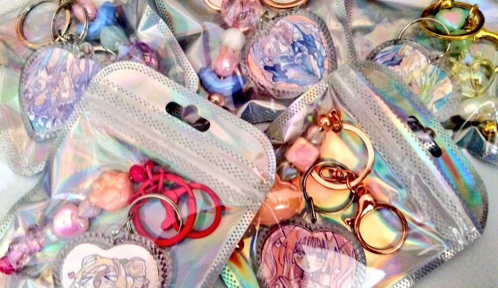 キーホルダー原画(ハート)