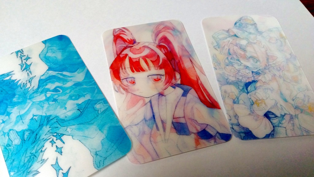 レンチキュラーカード