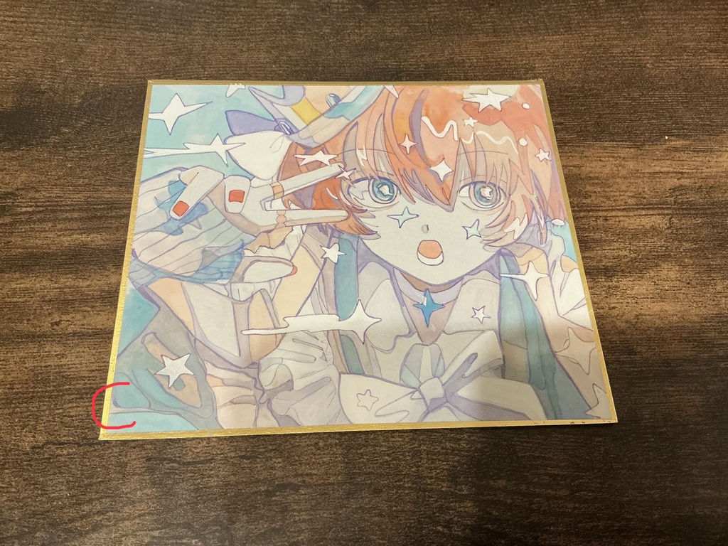 色紙原画