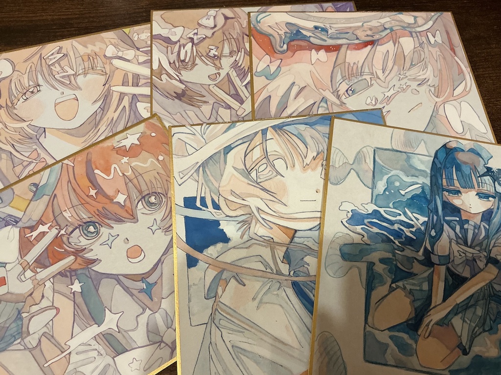 色紙原画