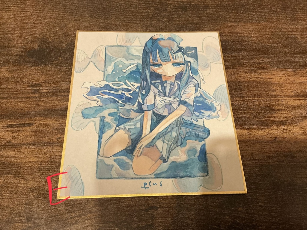 色紙原画
