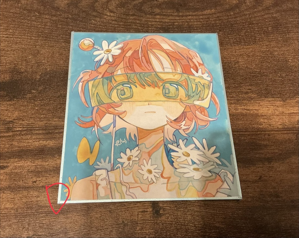 色紙原画2