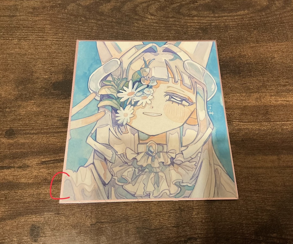 色紙原画2