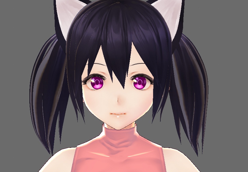 Purple pink vroid eye texture/green eyes