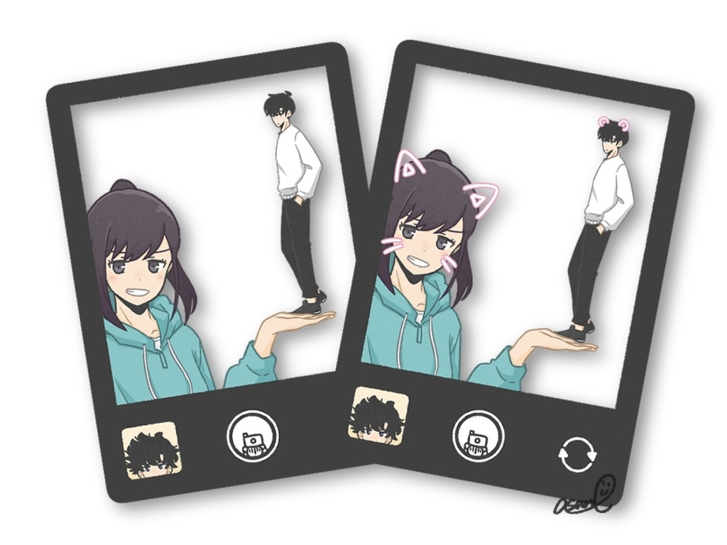 クリアカード（2枚組）【影の展覧会HARU2026】