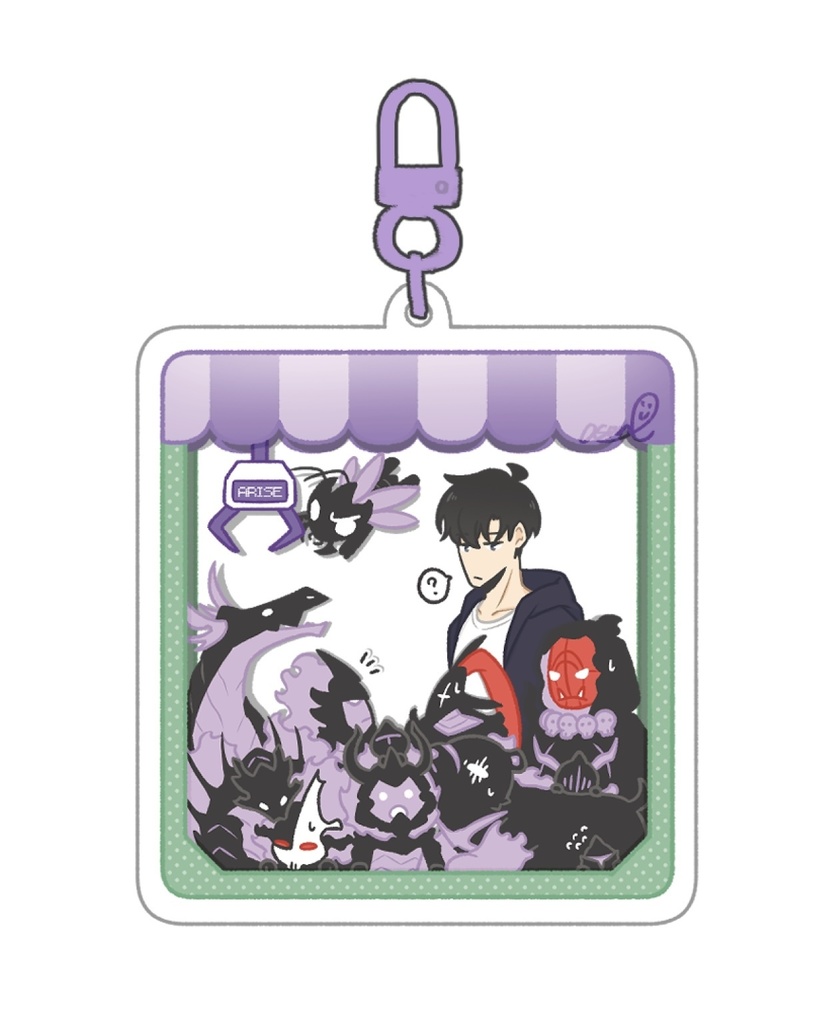 レイヤーアクリルキーホルダー【影の展覧会HARU2026】