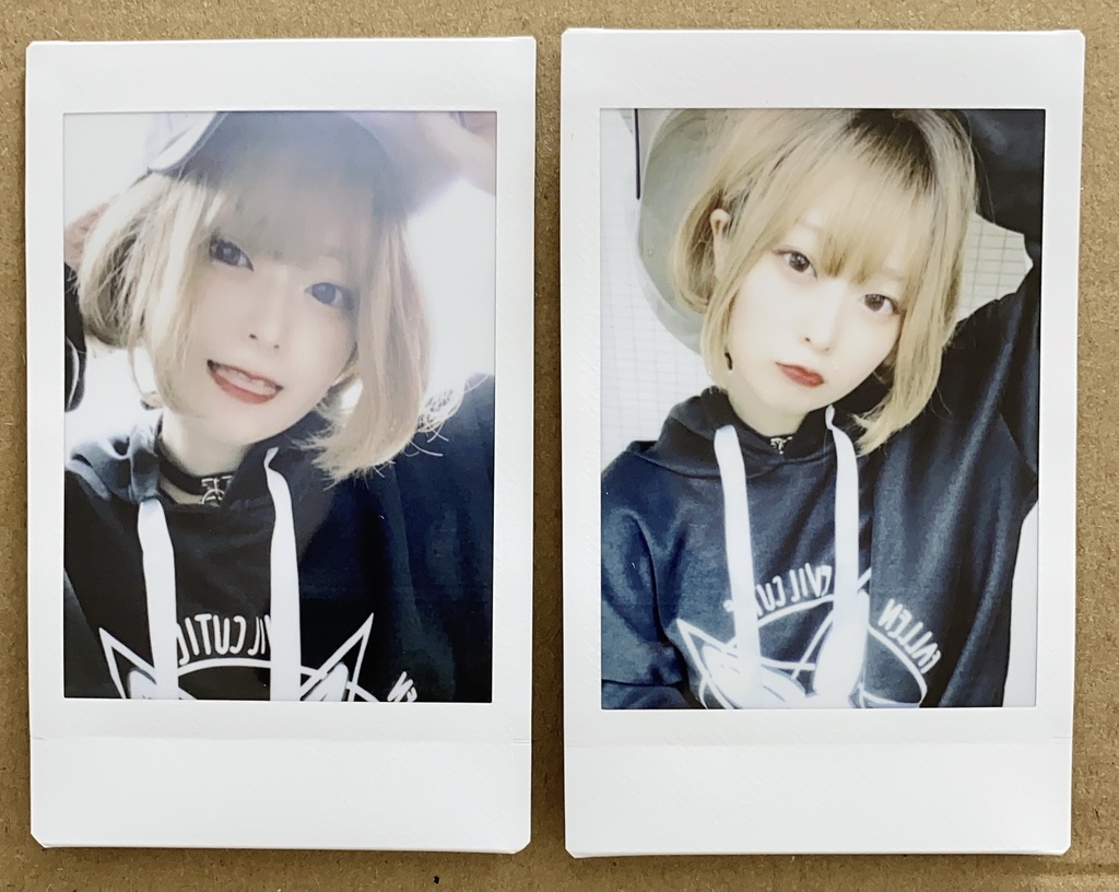 ボブギャルのチェキ2枚セット