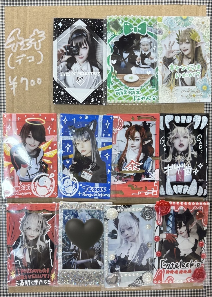 アークナイツデコチェキ