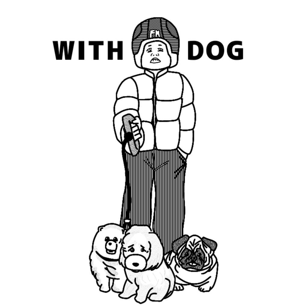 フミ子のクリアファイル(WITH DOG)