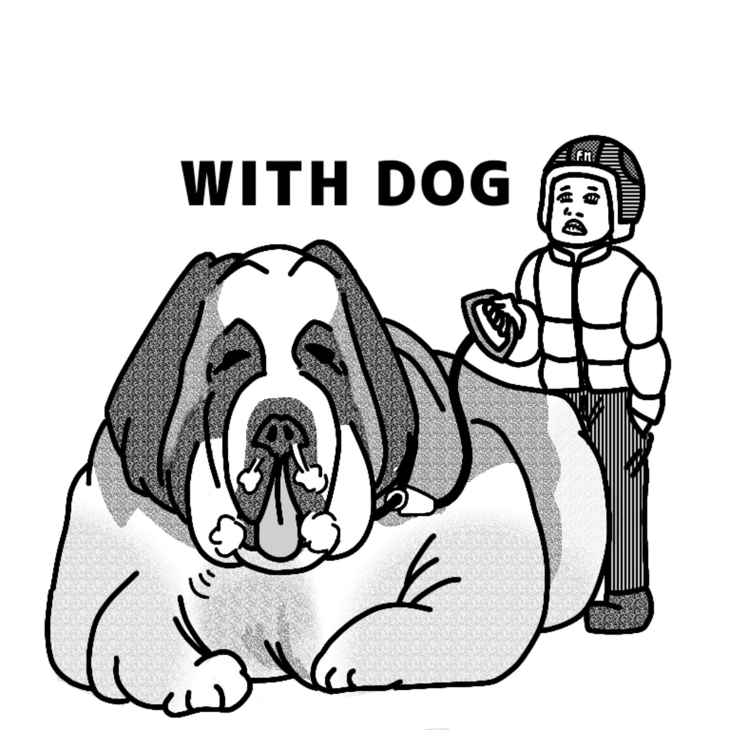 フミ子のクリアファイル(WITH DOG)