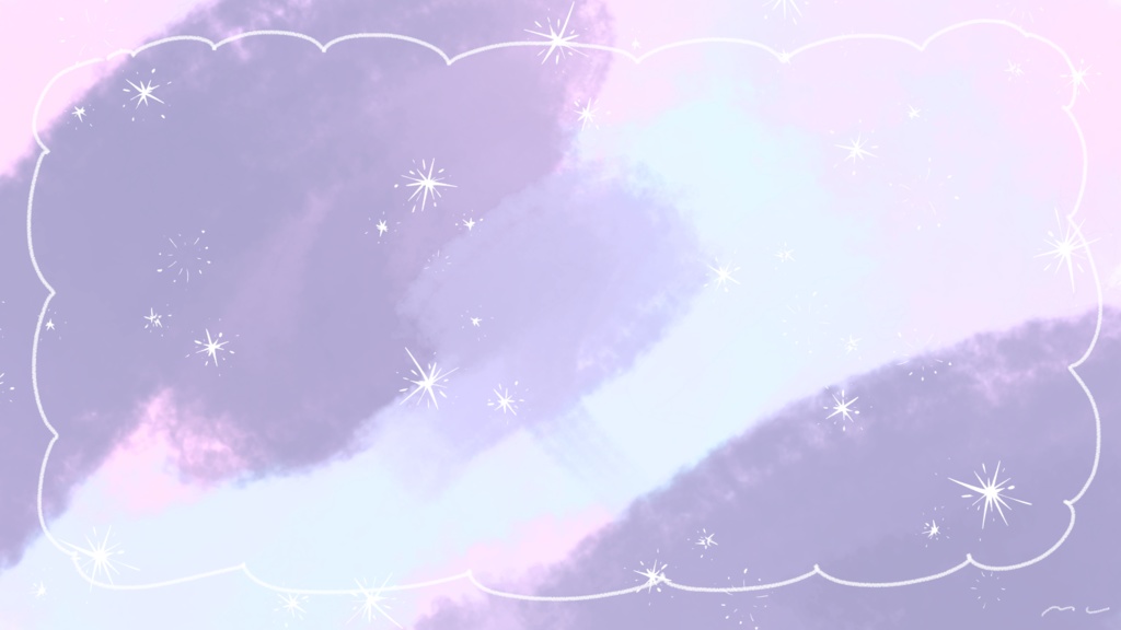 daydream / 配信オーバーレイ・背景