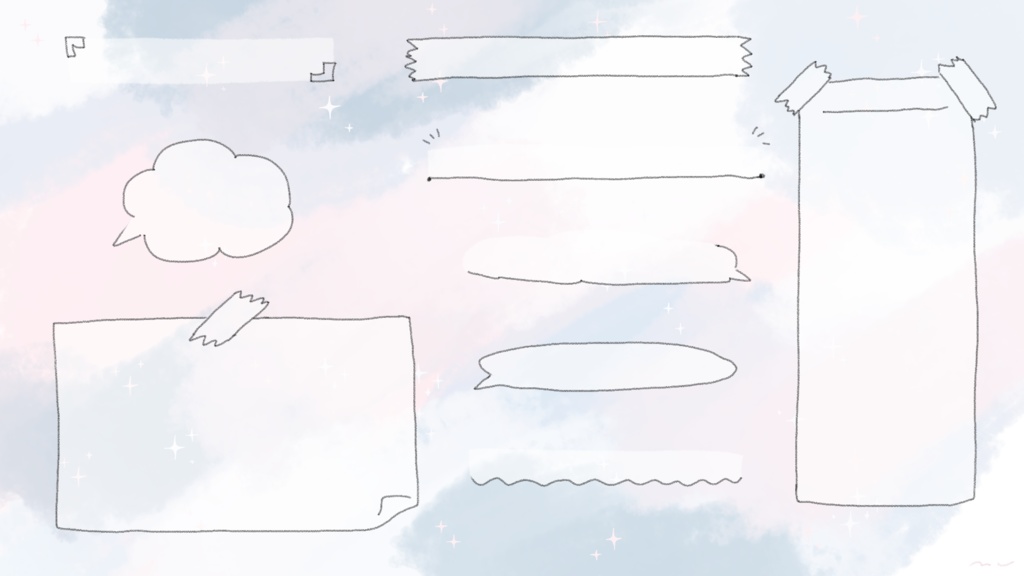 Miracle magical / 配信オーバーレイ・フレームセット