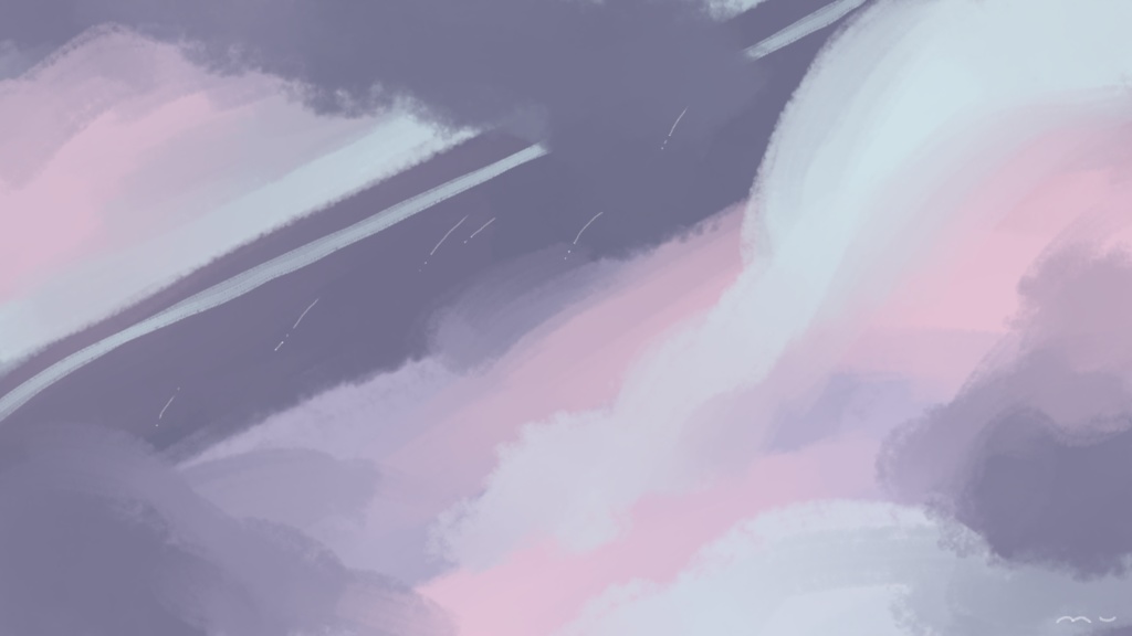 sky aurora / 配信オーバーレイ・背景