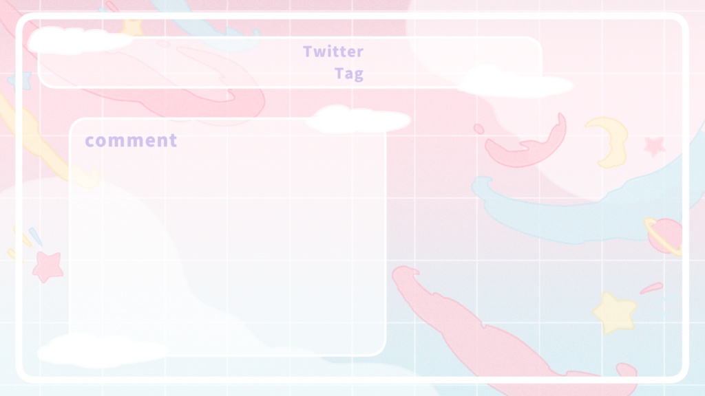 space / 配信背景・画面 (freeあり)