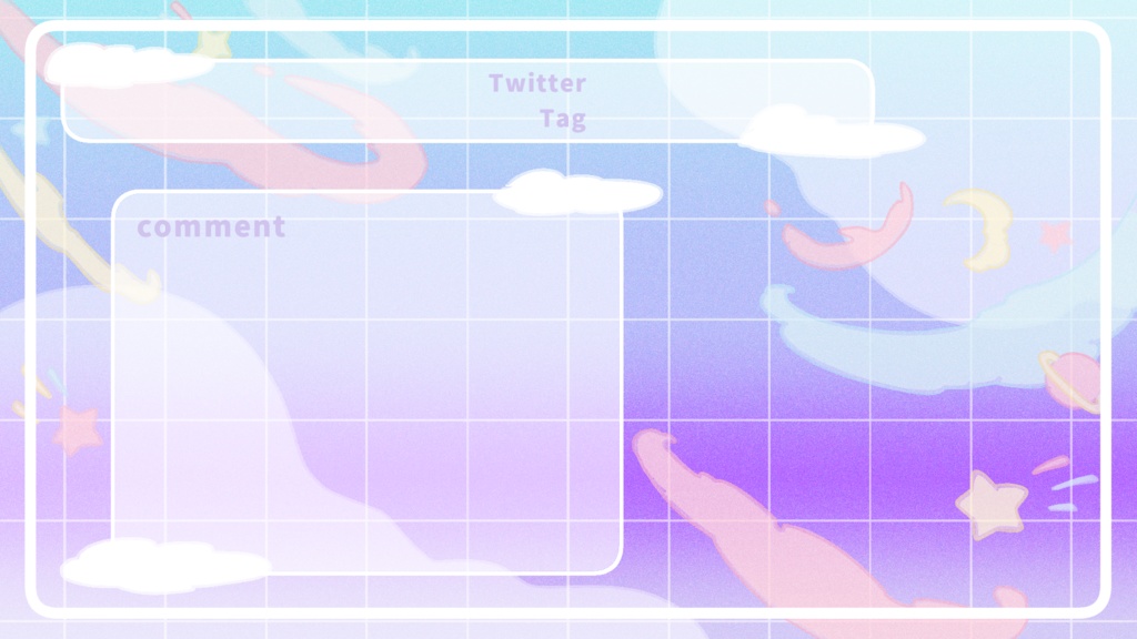 space / 配信背景・画面 (freeあり)