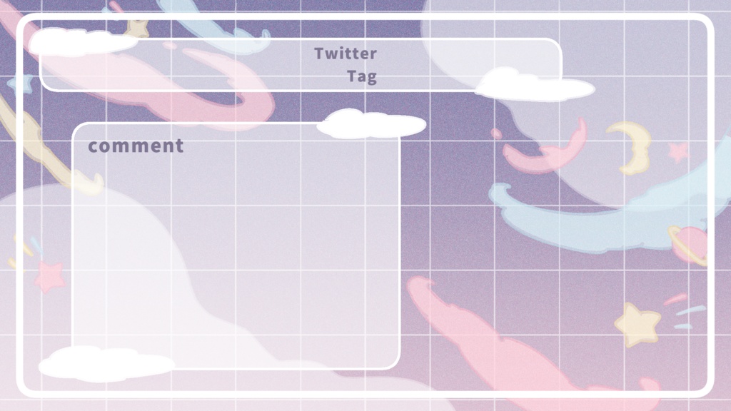 space / 配信背景・画面 (freeあり)