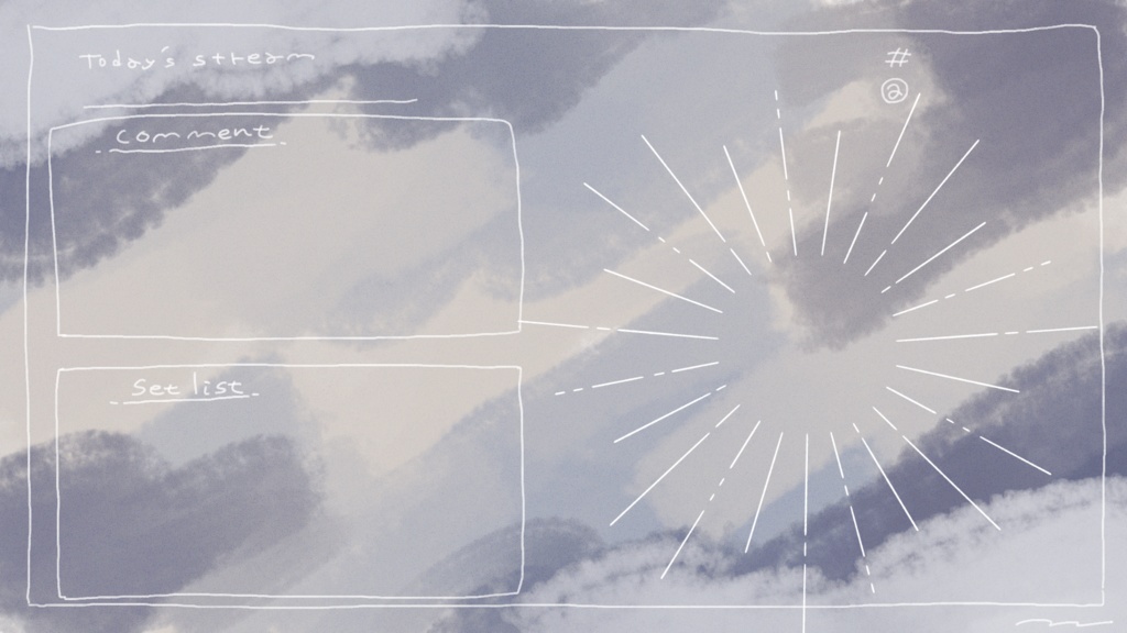 Brightness / 配信背景・オーバーレイ