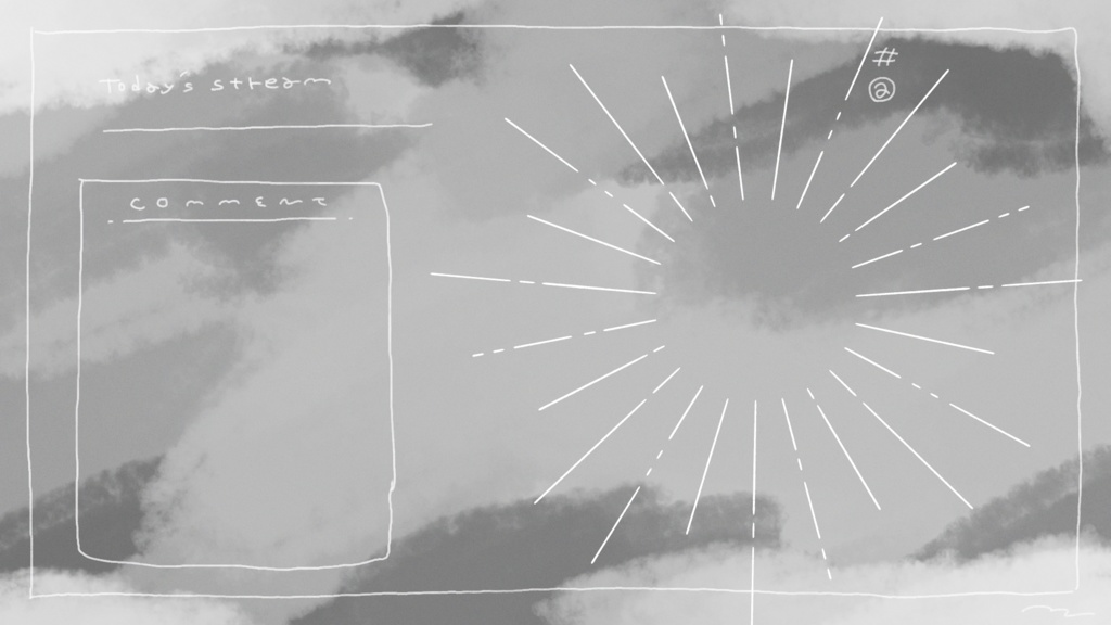 Brightness / 配信背景・オーバーレイ