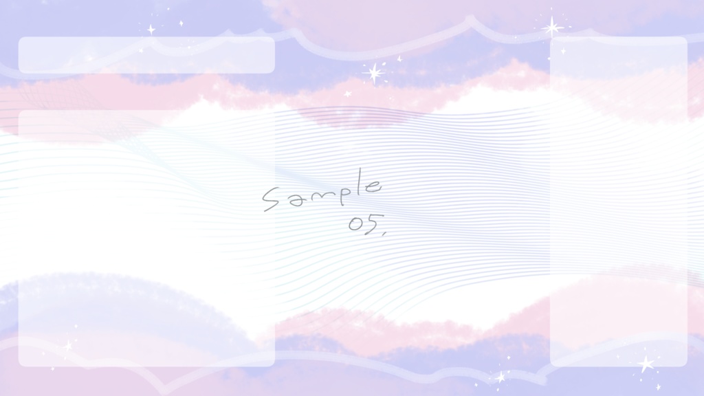 Number / 配信背景・オーバーレイ