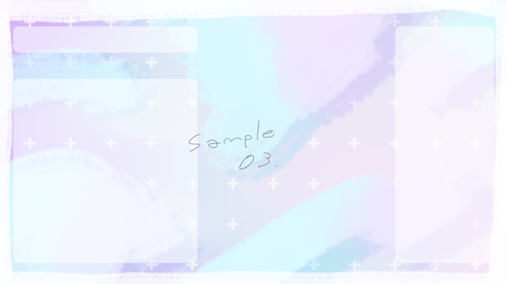 Number / 配信背景・オーバーレイ