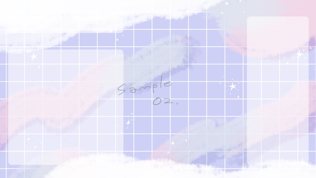 Number / 配信背景・オーバーレイ