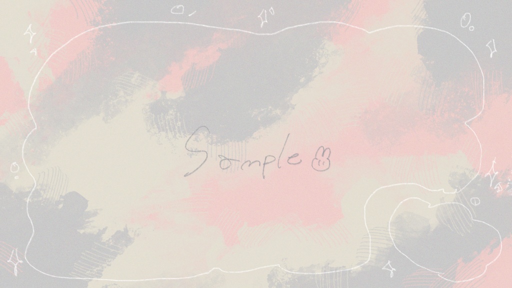 Blamy / Gifアニメーション配信オーバーレイ・背景