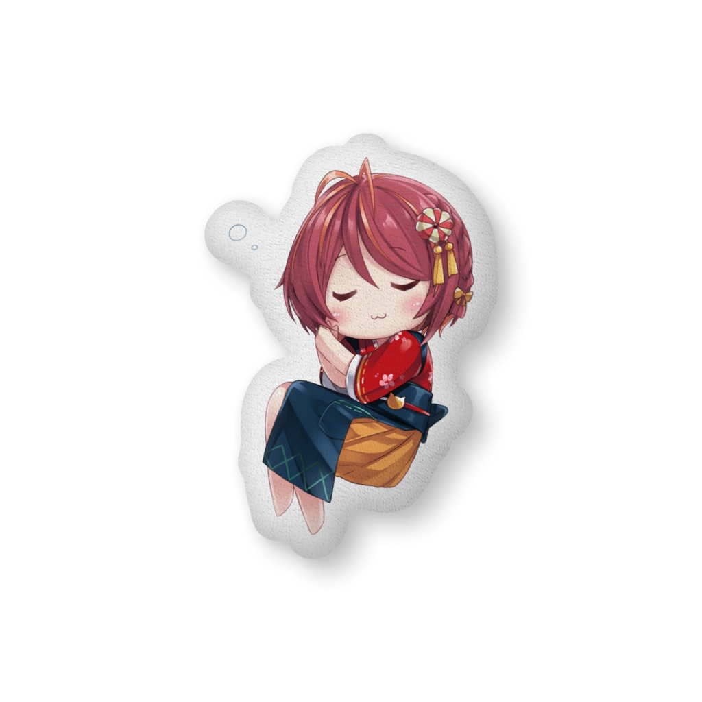 【ボイス×グッズシリーズ】ふかふかクッション【サイズ2種類】