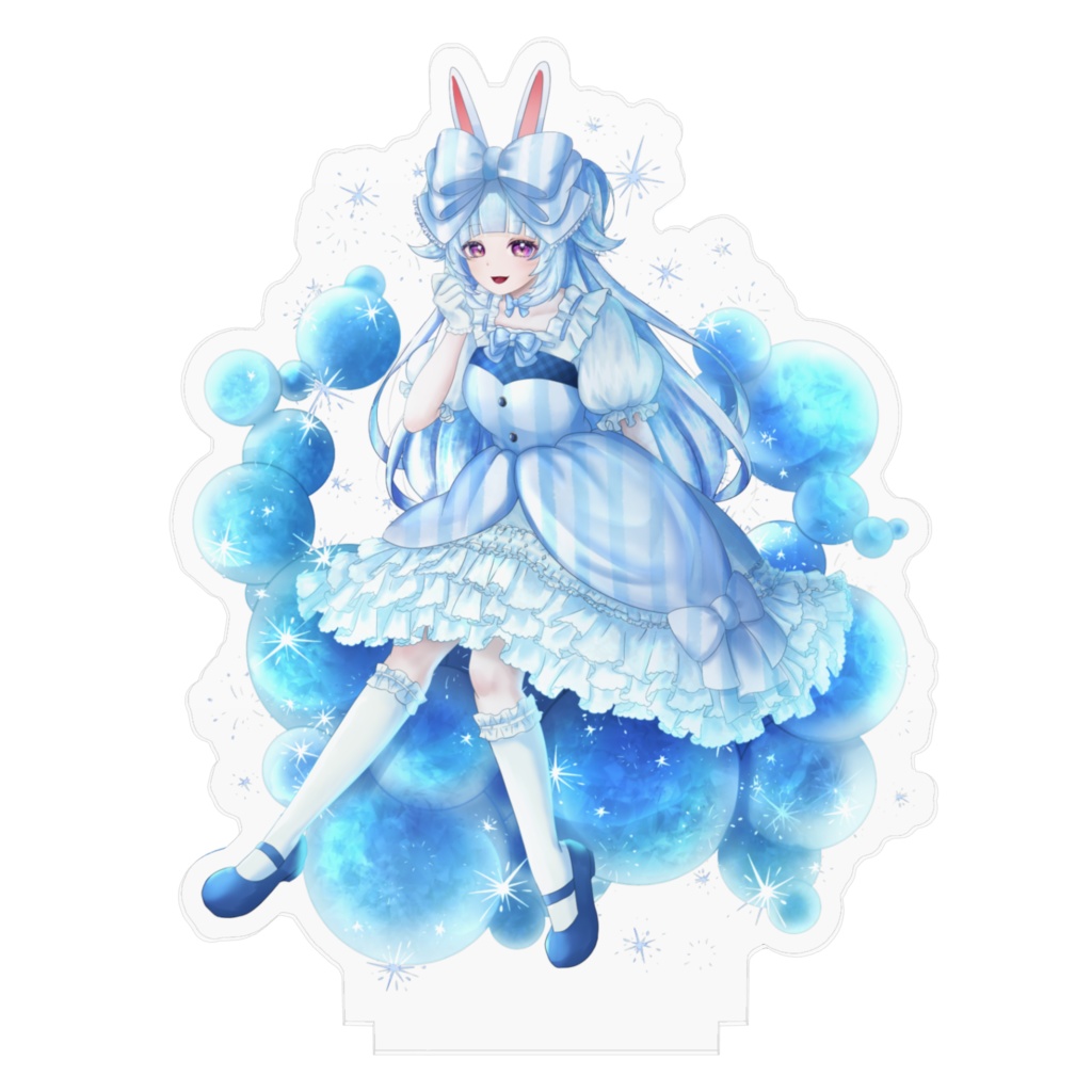 【半年記念グッズ】月崎ひなゆ 宝石アクリルフィギュア