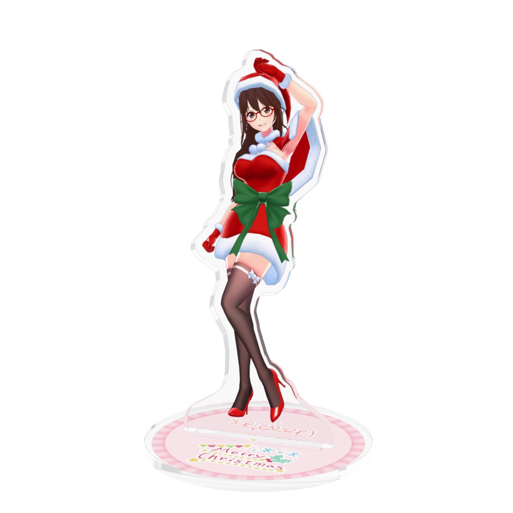 アクリルフィギュア(クリスマス衣装2018 B)
