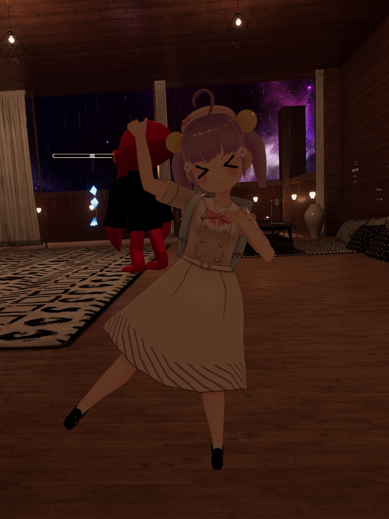 【cluster対応VRM、VRCHATフルトラ対応】春野つぼみ