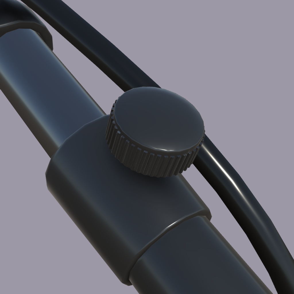 【Unity向け3Dモデル】マイクスタンド