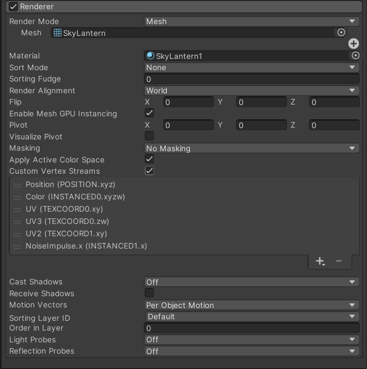 【Unity】スカイランタン(天灯)パーティクルシェーダー (メッシュ、テクスチャ付き)【早期アクセス版】