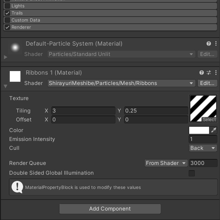 【Unity】パーティリボンパーティクルシェーダー - Party  Ribbon Particle Shader -