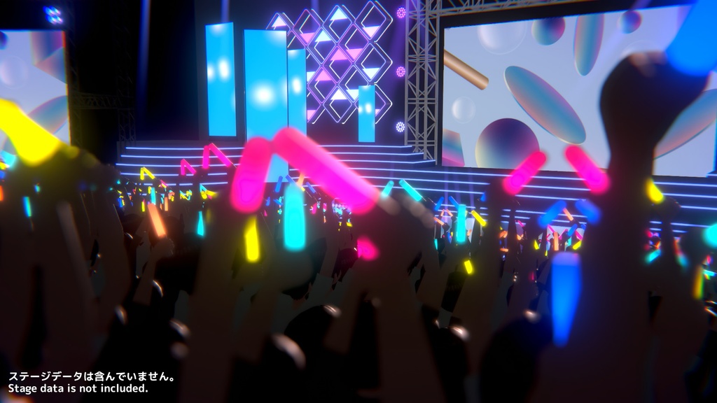 【Unity】観客(群衆)パーティクル (メッシュ生成プログラム付)【早期アクセス版】