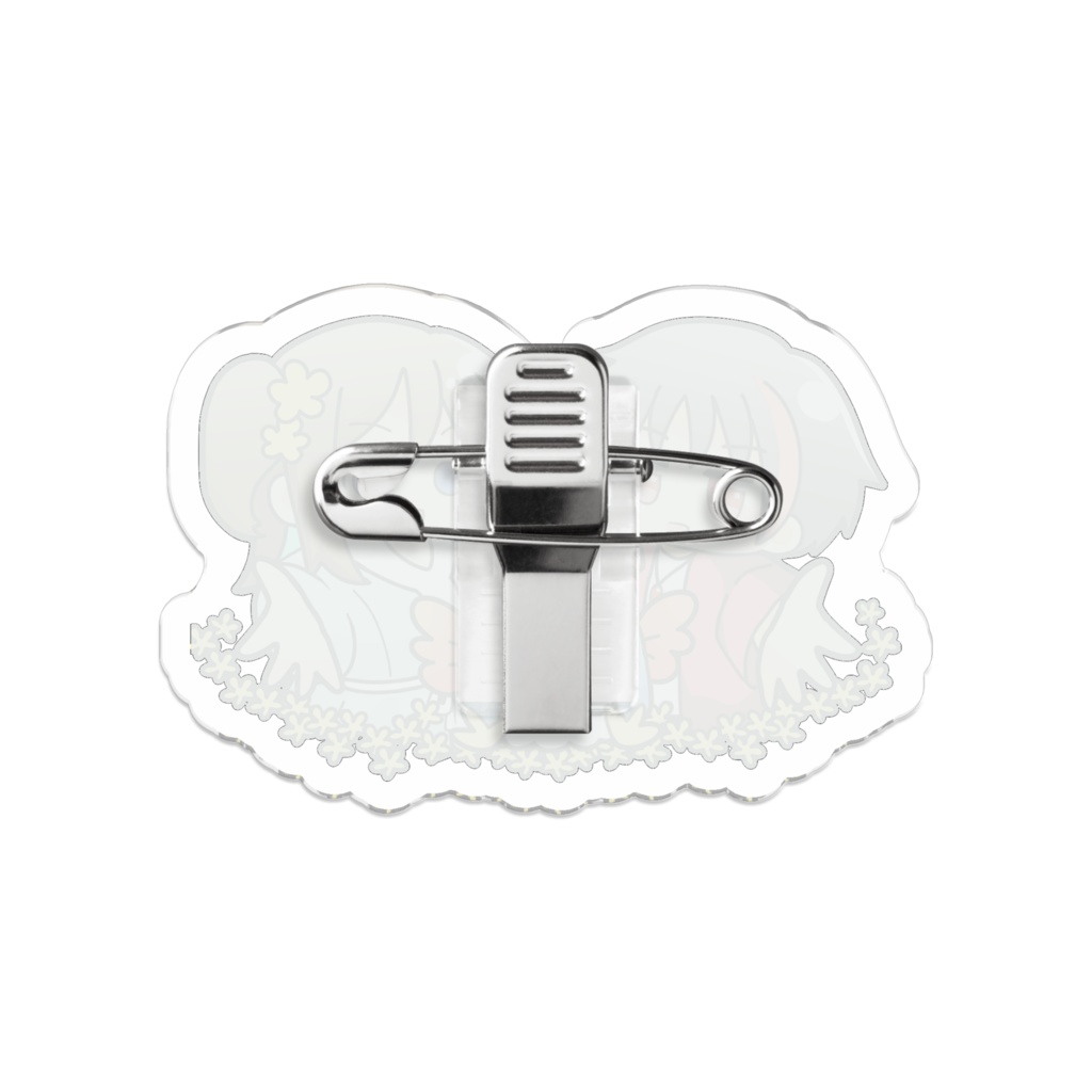 わがフラチャンネル登録5000人記念アクリルバッチ