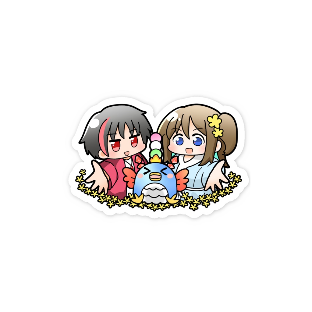 5000人記念スマホステッカー