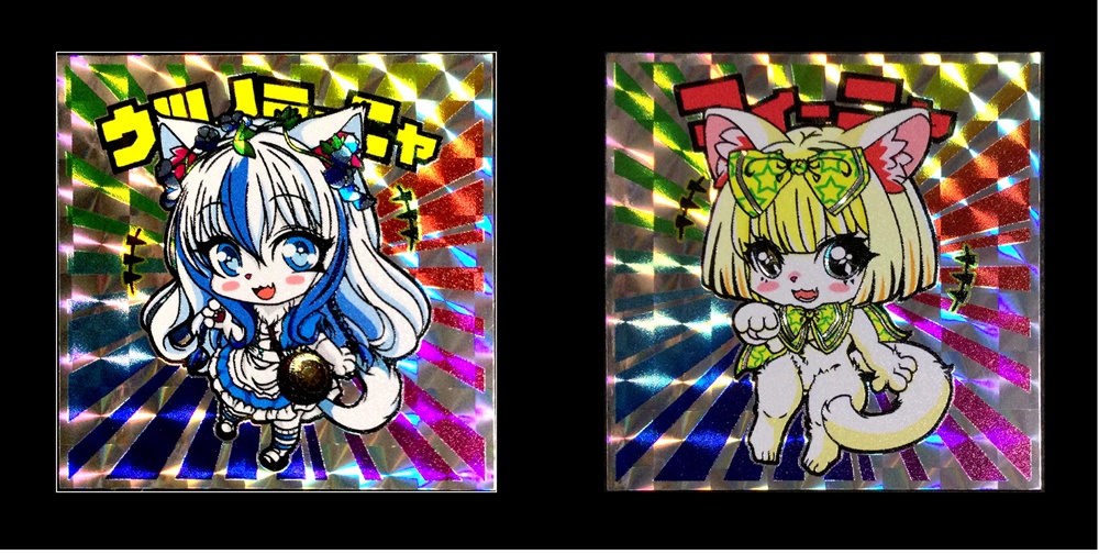 フィーニャ&ミ~ニャシールセット(Aタイプ)