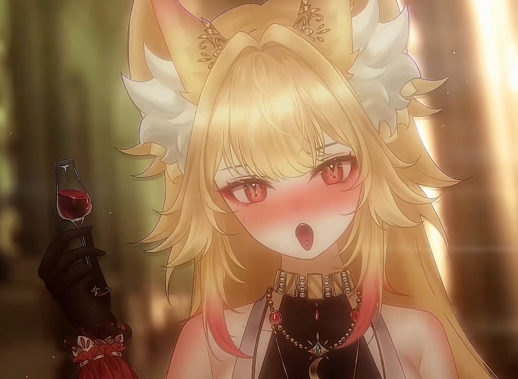 【量販モデル】神秘的で優雅、ちょっと色気のあるマルチボタン魔女狐娘 — VBサイズ調整機能付き!特典UI・イラストパック付き✨