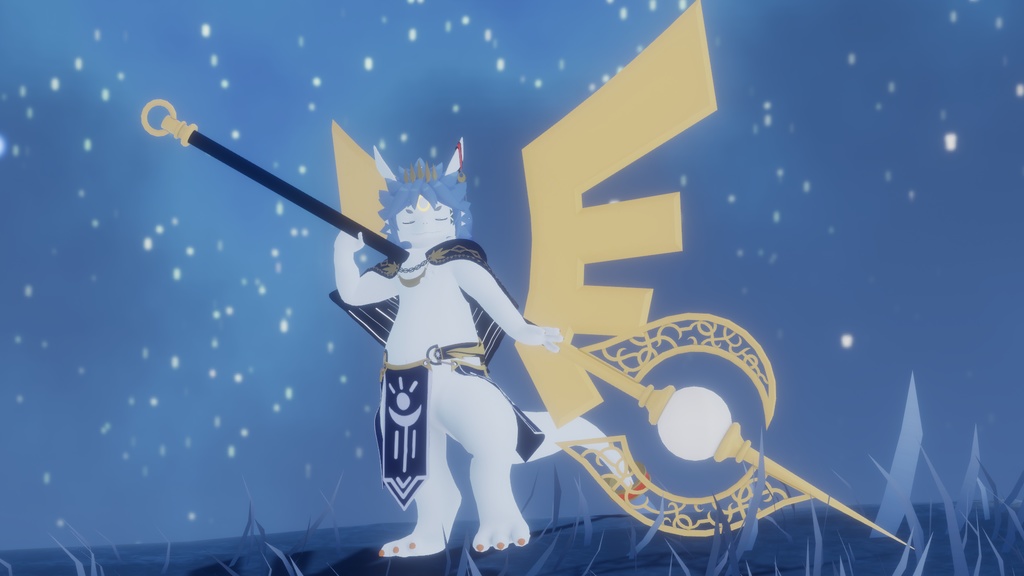 【VRChat想定 オリジナル3Dモデル】セレン-SELEN