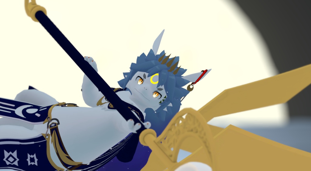 【VRChat想定 オリジナル3Dモデル】セレン-SELEN