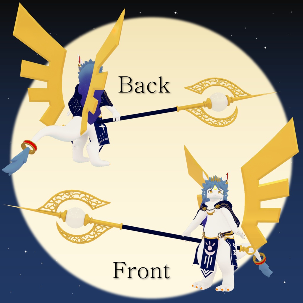 【VRChat想定 オリジナル3Dモデル】セレン-SELEN