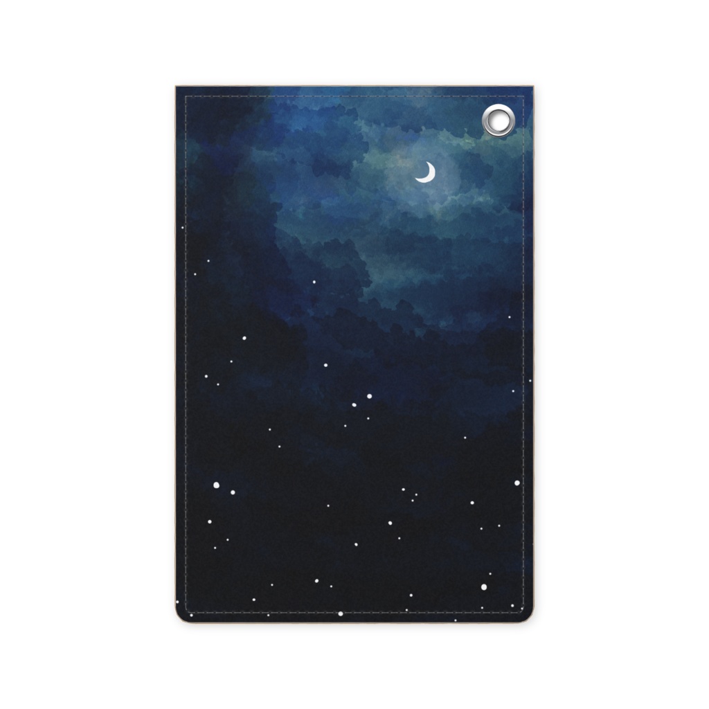 パスケース　三日月夜