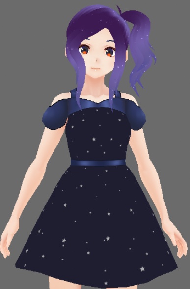 vroid star dress